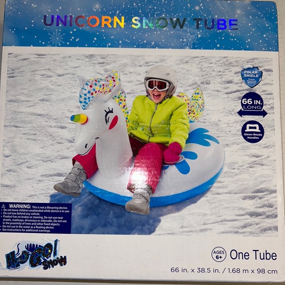 bestway Other - Unicorn snow tube